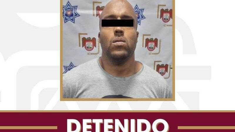 Detiene Policía Municipal de Tijuana a sujeto que agredió a agentes tras intervención en riña familiar