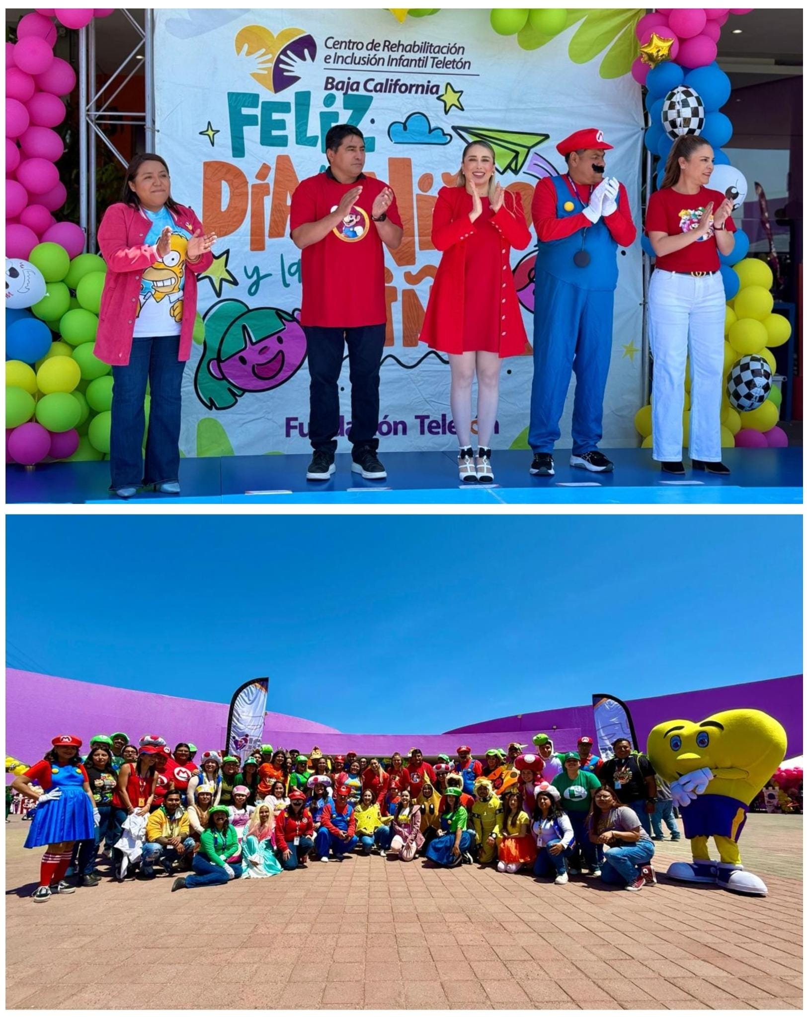 Celebran más de 400 el Día del Niño en el CRIT Baja California