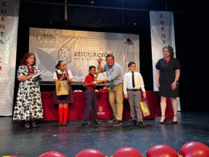 Gael Antonio Cadena Loera, de la Escuela Diputada Aurora Jiménez de Palacios, se corona Campeón Municipal de Cuenta Cuentos 2025 en Mexicali