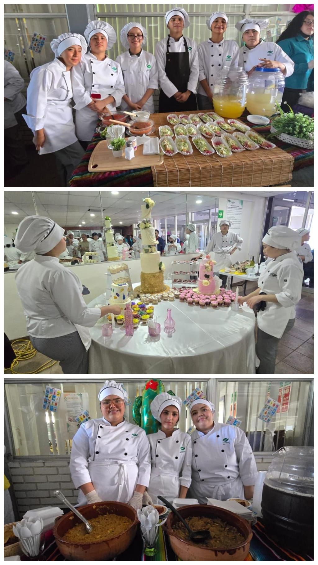 Presentan creativos platillos estudiantes de la carrera de alimentos y bebidas de CONALEP 154 Mexicali II