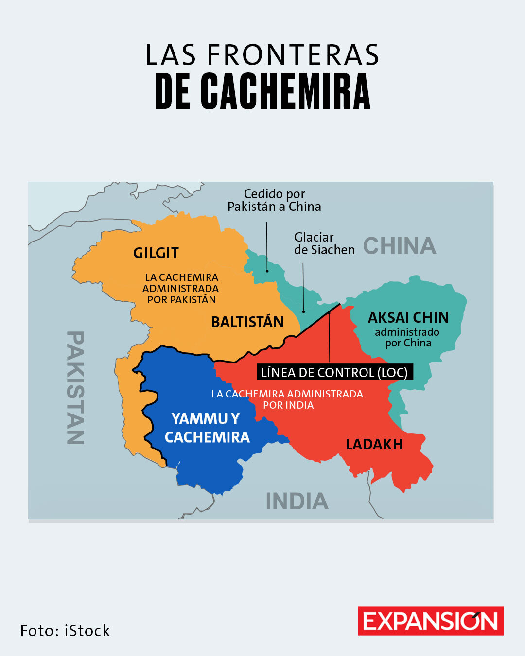 Cachemira, un conflicto histórico con posturas irreconciliables