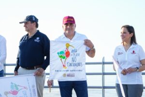 En San Felipe Ruiz Uribe se suma a Estrategia Nacional de Limpieza de Playas y Costas