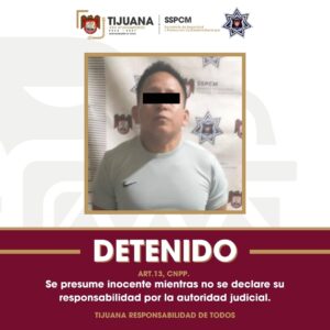 Asegura Policía Municipal a sujeto que irrumpió en un domicilio