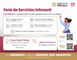 INFONAVIT realizará Feria de Atención en Tecate