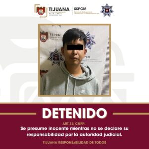 Interviene Policía Municipal en caso de violencia y captura a agresor