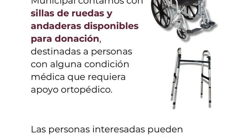 DIF Tecate informa sobre disponibilidad de apoyos ortopédicos para la comunidad