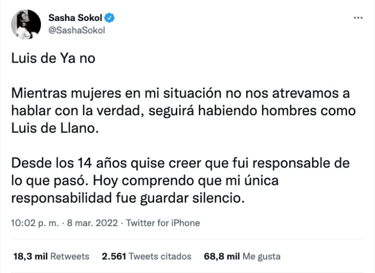Abuso infantil no prescribe: esto decidió la SCJN por caso Sasha Sokol vs. Luis de Llano