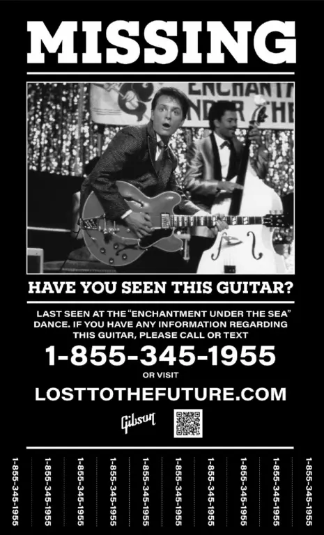 En busca de la guitarra perdida de Marty McFly