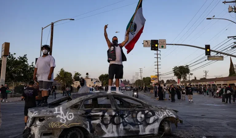 Guardia Nacional se despliega en Los Ángeles en medio de protestas contra redadas de inmigración