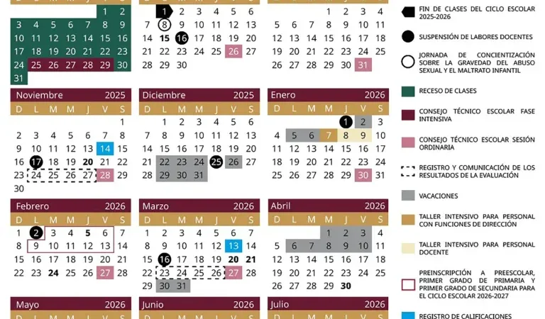 Publica SEP calendarios escolares 2025-2026 para Educación Básica y Escuelas Normales: Mario Delgado