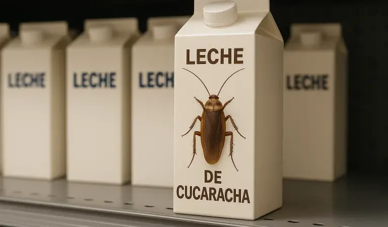 ¿Leche de cucaracha?, la (r)evolución de las proteínas del futuro