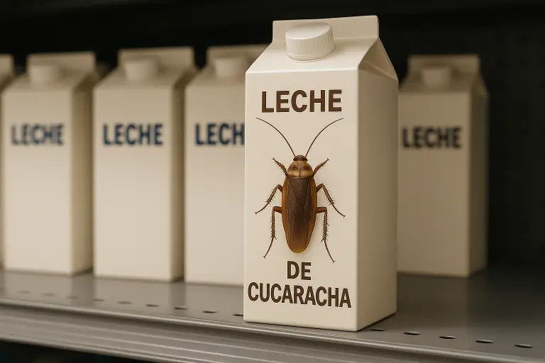 ¿Leche de cucaracha?, la (r)evolución de las proteínas del futuro