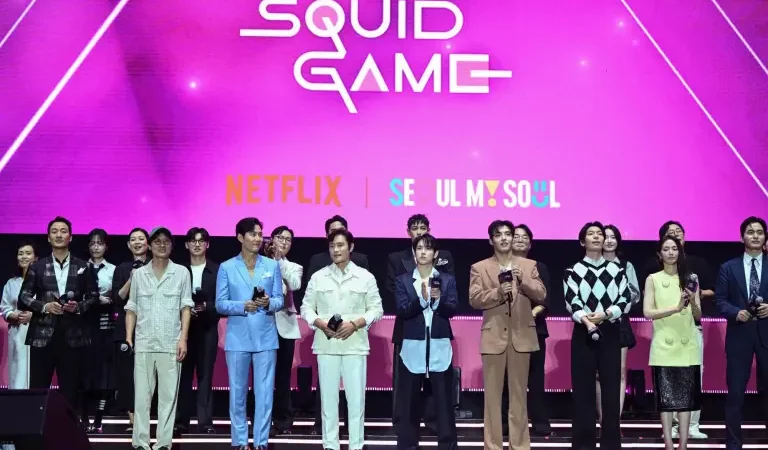 Gran desfile en Seúl por la última temporada de "El juego del calamar"