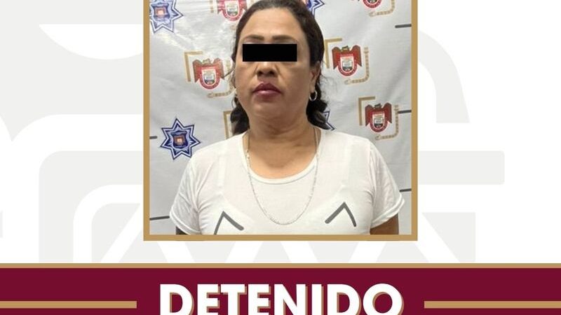Detiene Policía Municipal a mujer por violencia de pareja