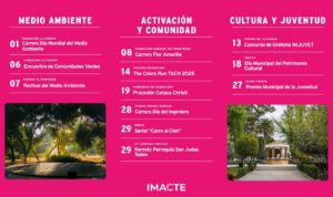 Presenta IMACTE eventos para el mes de junio