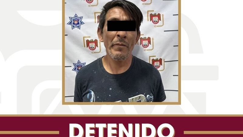 Detiene Policía Municipal de Tijuana a hombre armado con machete