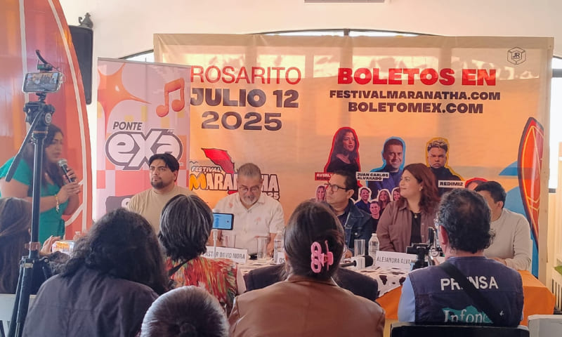 Todo listo para el festival de música cristiana Maranatha, en Playas de Rosarito