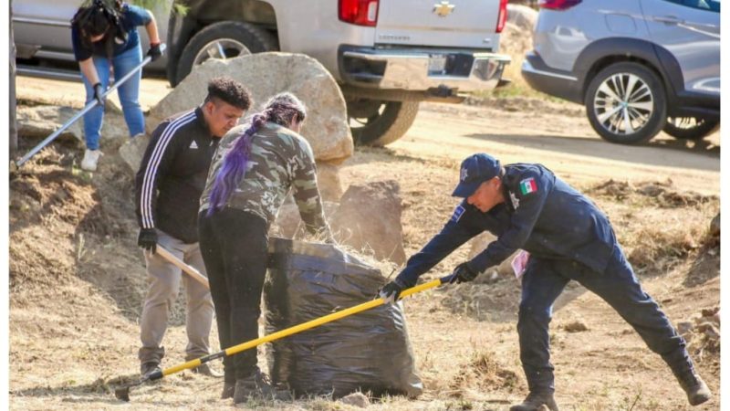 Gobierno de Tecate realiza Jornada de Limpieza en La Ilusión