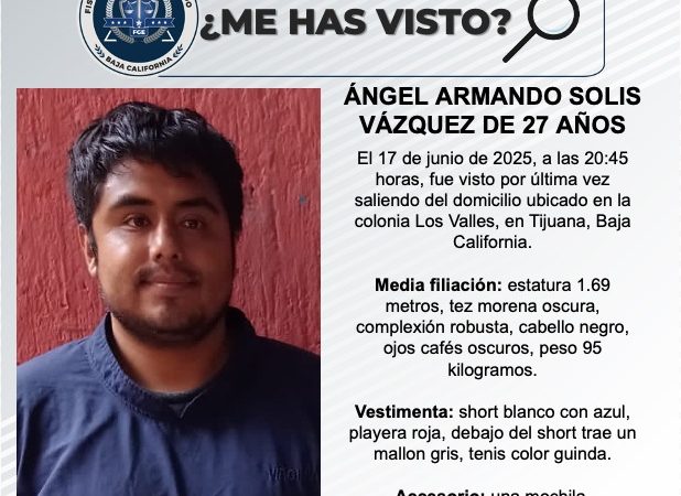 Pesquisa de Ángel Armando Solis Vázquez de 27 años de edad