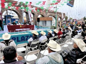 Refuerzan credencialización de músicos en Plaza Santa Cecilia