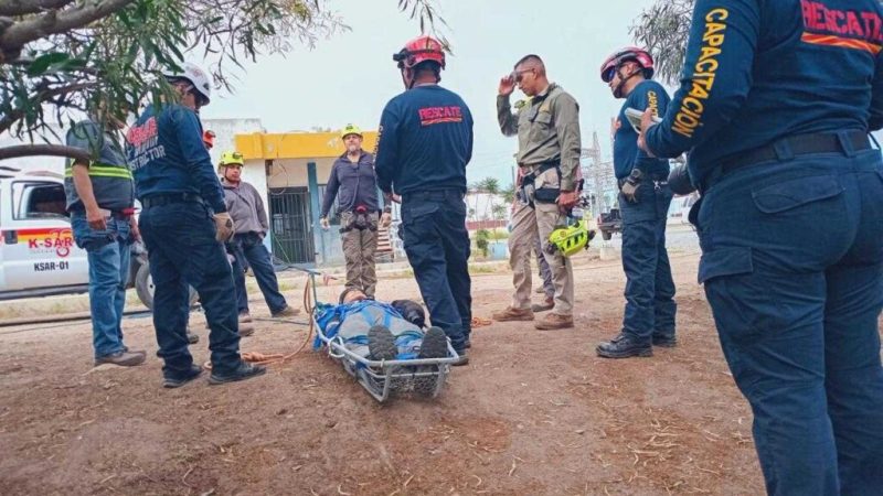 Cespt fortalece la capacitacion técnica de su personal con curso de rescate con cuerdas