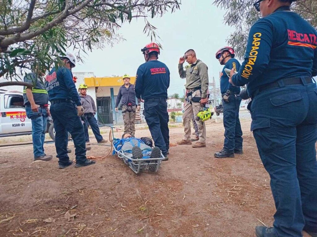 Cespt fortalece la capacitacion técnica de su personal con curso de rescate con cuerdas