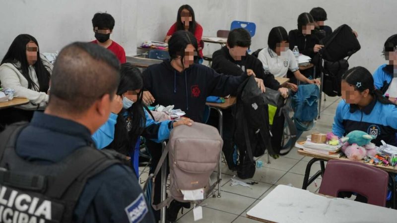 Refuerza SSPCM acciones preventivas en planteles escolares