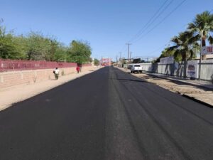 Avanza SIDURT en rehabilitación de vialidades de km 43