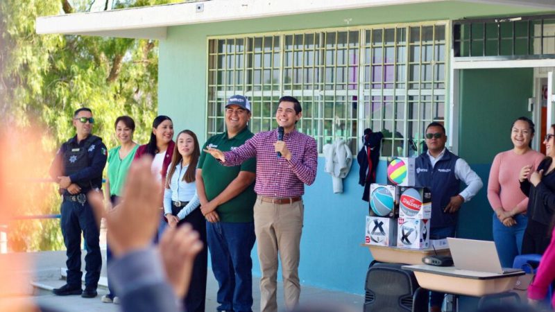 Realiza Gobierno de Tecate “Lunes Cívico” en la Primaria 15 de Septiembre