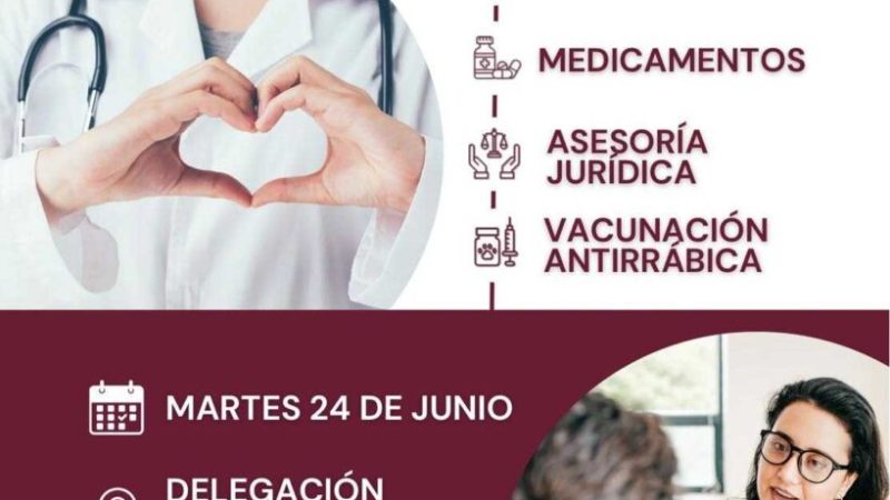 DIF Tecate invita a Jornada Médica y Jurídica en Carmen Serdán y Héroes del Desierto