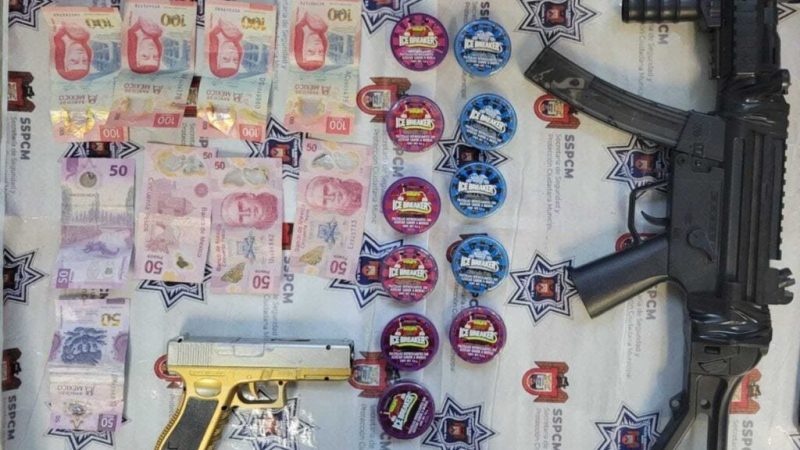 Atiende Policía Municipal de Tijuana reporte de asalto a comercio y detiene a tres personas