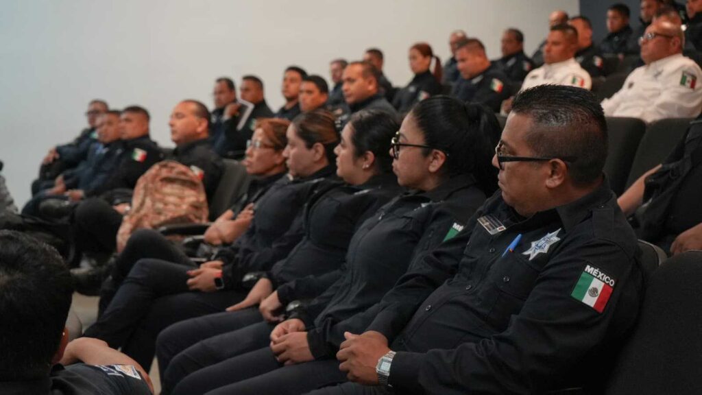 Refuerza Policía Municipal de Tijuana capacitación en Derechos Humanos