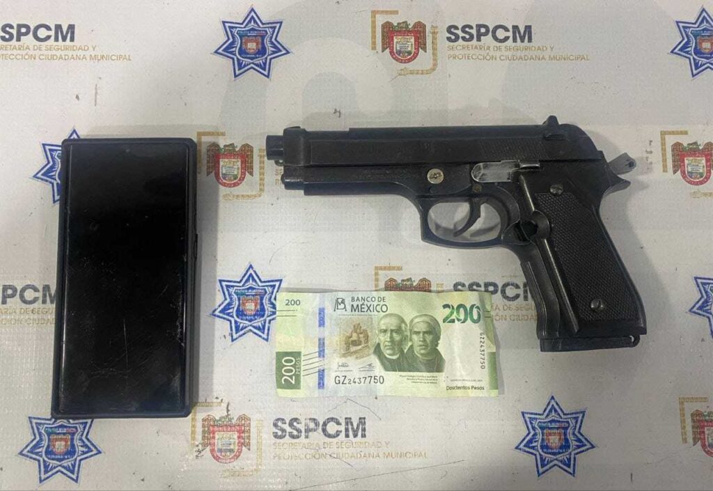 Captura SSPCM a dos personas implicadas en robo con violencia en la colonia Jardín Dorado