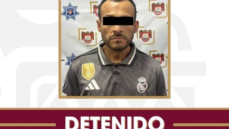 Atienden policías municipales reporte de agresión y abuso sexual; detienen al presunto responsable