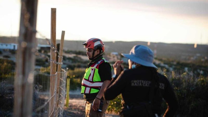 Avanza control del incendio “Guadalajara 2“ y se fortalecen acciones preventivas en La Rumorosa