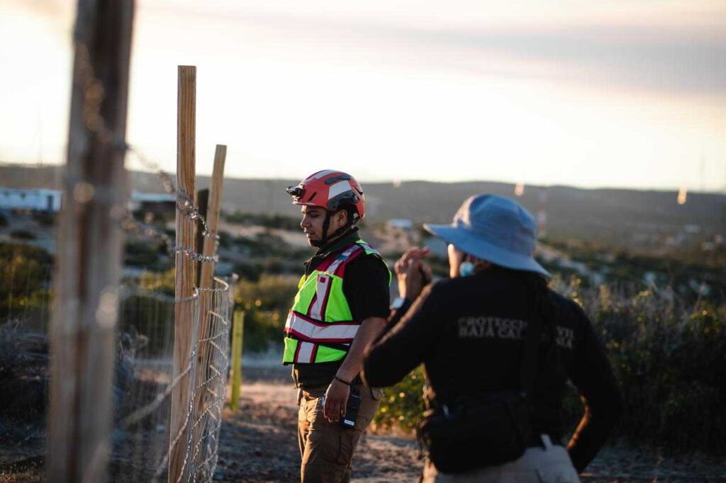 Avanza control del incendio “Guadalajara 2“ y se fortalecen acciones preventivas en La Rumorosa