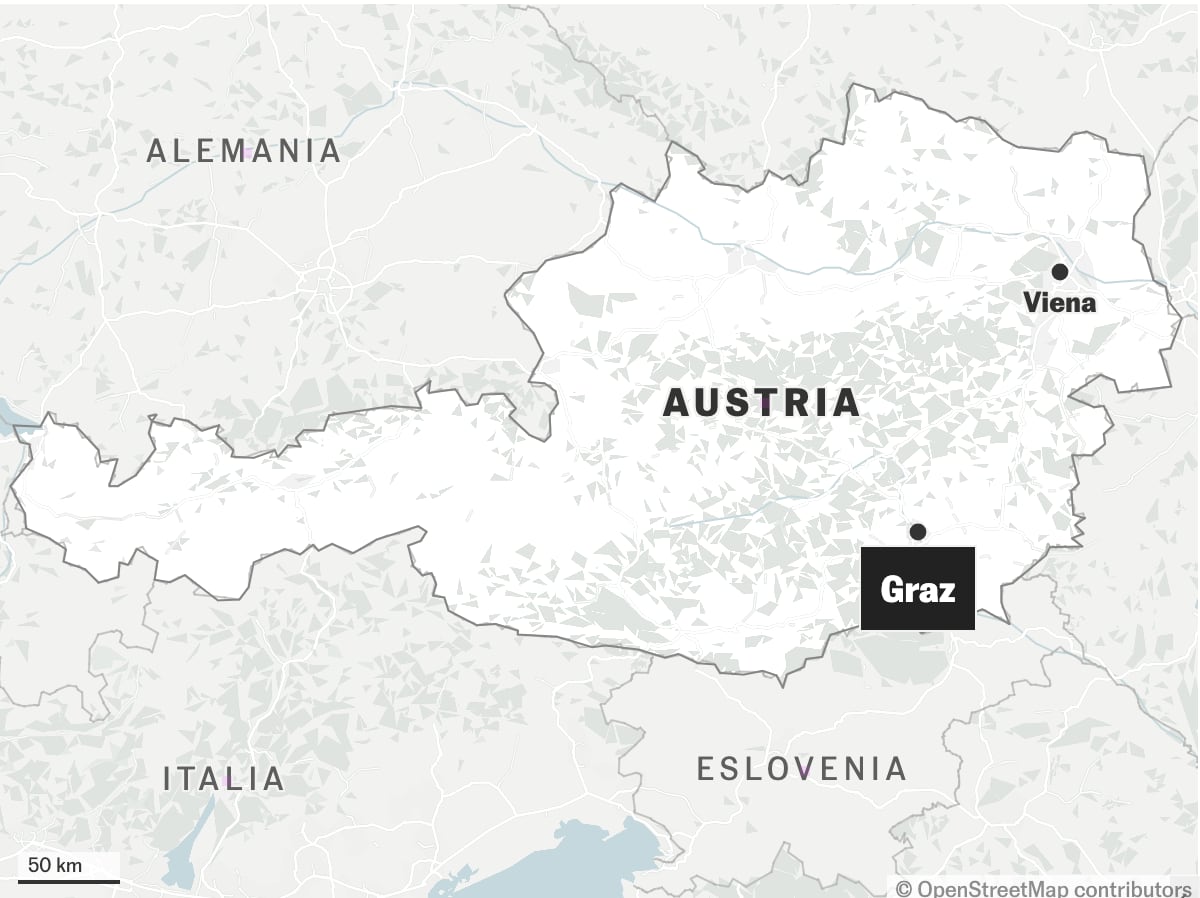 Varios muertos por un tiroteo en una escuela de la ciudad austriaca de Graz