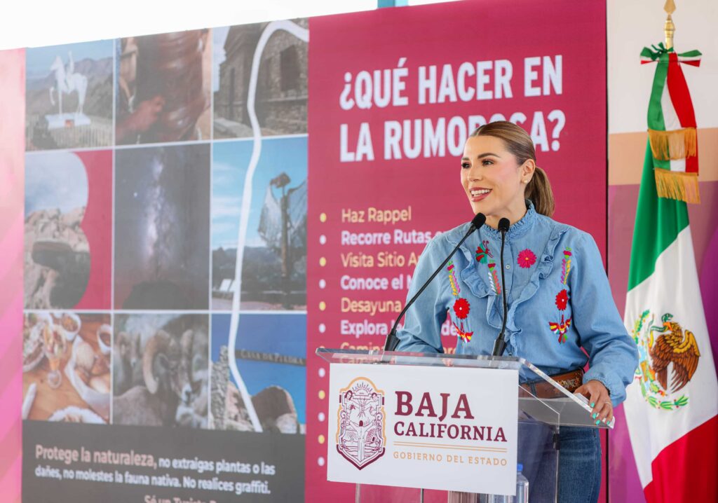 Presenta Gobernadora Marina del Pilar plan integral de Seguridad y Turismo para la Rumorosa