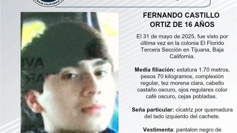 Pesquisa Fernando Castillo Ortiz de 16 años
