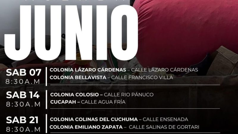 Continúa Gobierno de Tecate con jornadas intensivas de limpieza durante junio
