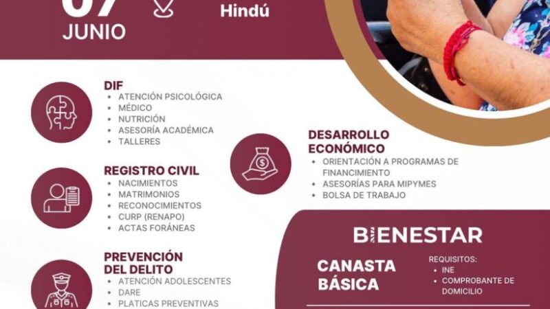 Gobierno de Tecate llevará servicios y apoyos a familias de Cerro Azul