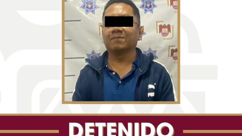 Detiene Policía Municipal a persona con arma de fuego y otros artefactos