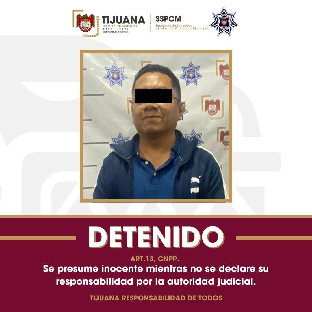 Detiene Policía Municipal a persona con arma de fuego y otros artefactos