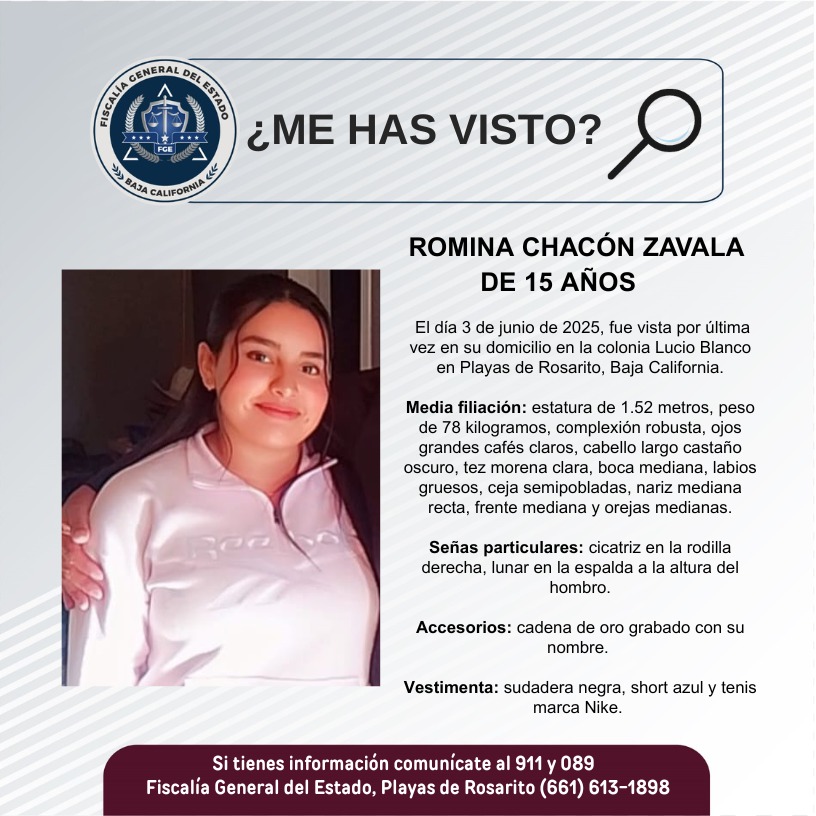 Pesquisa de Romina Chacón Zavala de 15 años de edad