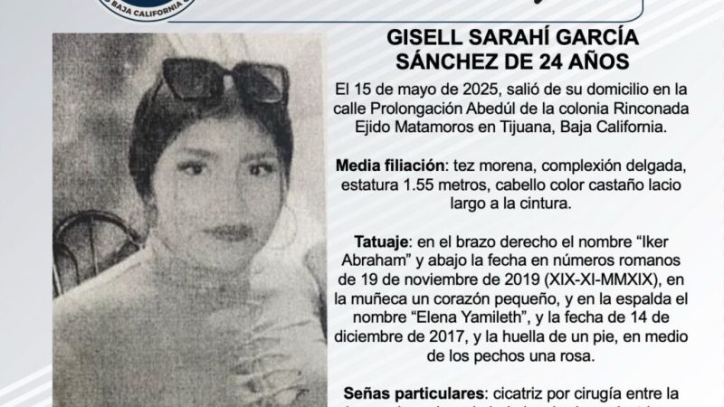 Pesquisa de Gisell Sarahí García Sánchez de 24 años de edad