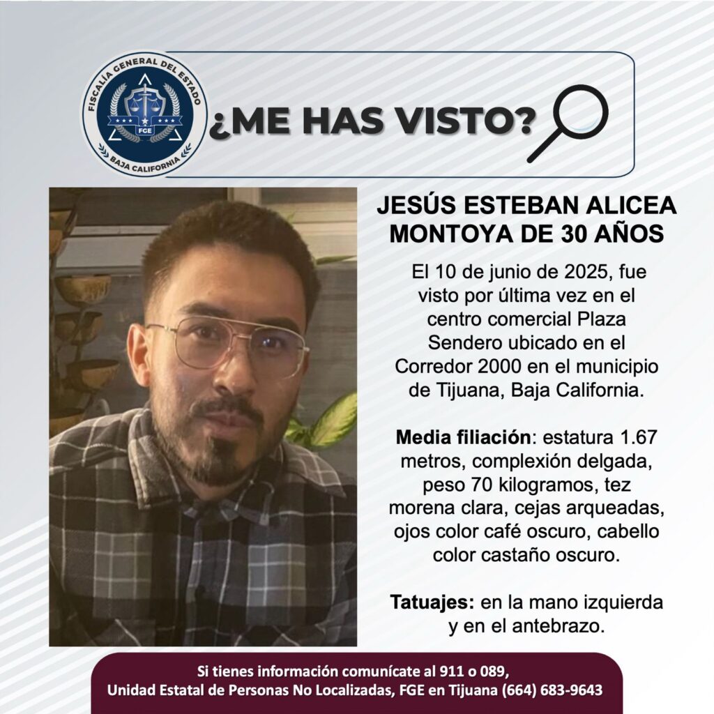 Pesquisa de Jesús Esteban Alicea Montoya de 30 años de edad