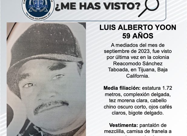Pesquisa de Luis Alberto Yoon de 59 años de edad