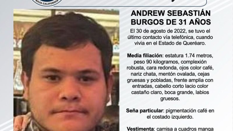 Pesquisa de Andrew Sebastián Burgos de 31 años de edad