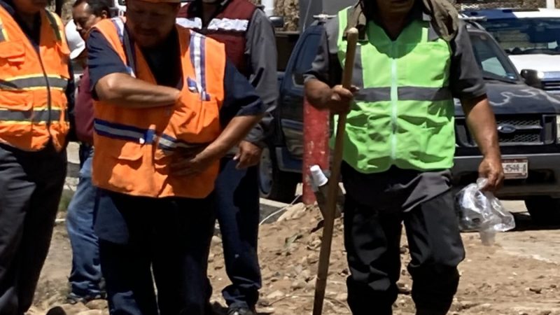 Atiende CESPT fuga de agua potable en acueducto Herrera – La Misión