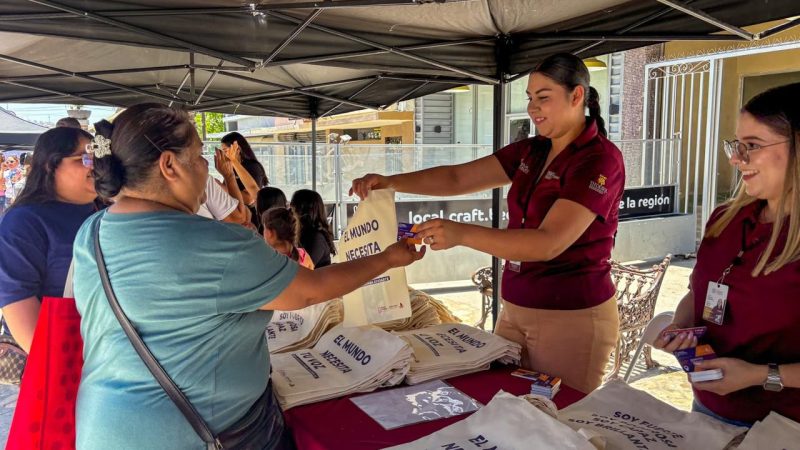 Entrega INMUJER BC y Gobierno de Tecate Tarjeta de Descuento Naranja a Mujeres